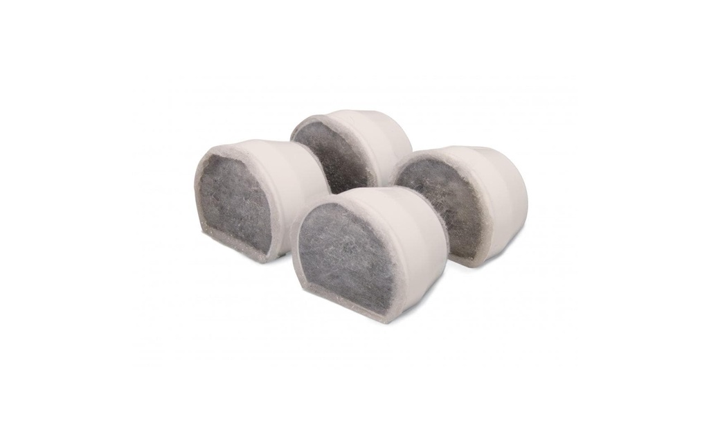 PetSafe Accessoire Filtre à charbon actif de rechange, 4 pièces