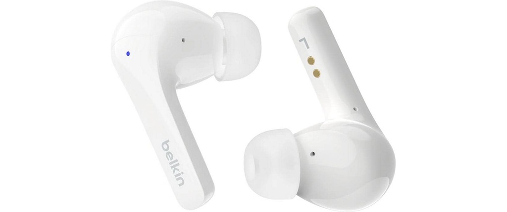 Belkin Écouteurs intra-auriculaires Motion Blanc