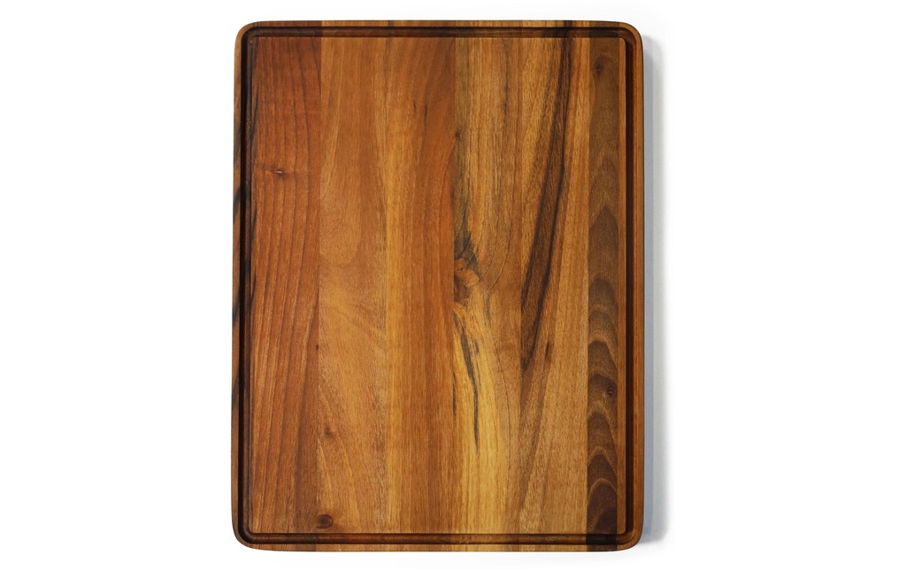 Kisag Planche à découper Artisan XL, noyer noir