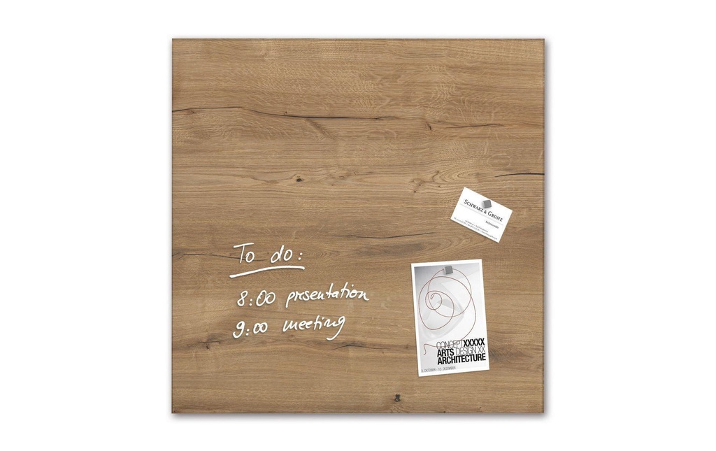 SIGEL Tabl.magnét.48x48 NaturalWood