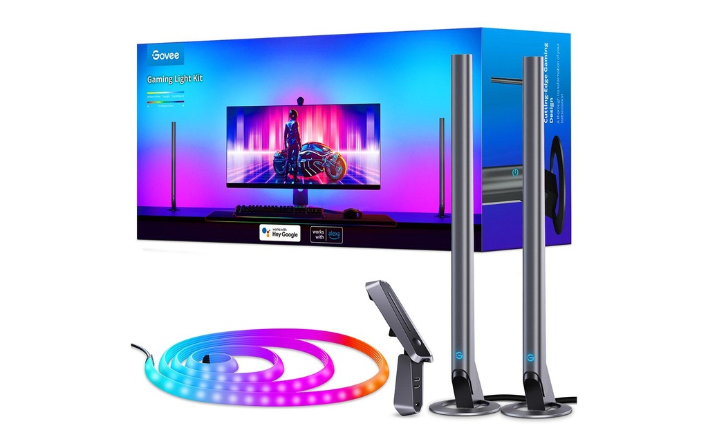 Govee Lumière de jeu pro DreamView G1, RGBIC, WiFi