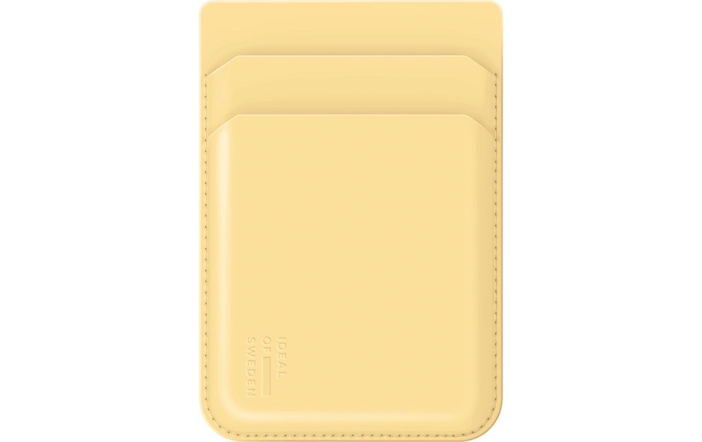 Ideal of Sweden Magnetic Card Holder MagSafe Soft Lemon