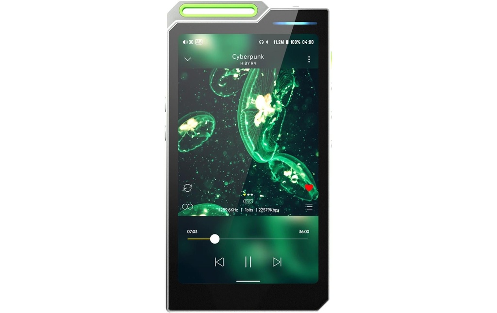 HiBy Lecteur haute résolution R4 Vert; Argenté