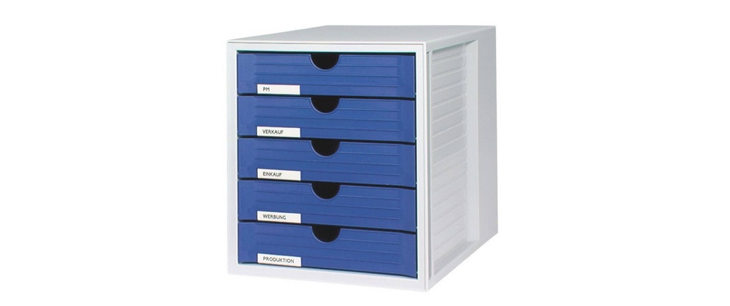 HAN Boîte à tiroirs System Bleu
