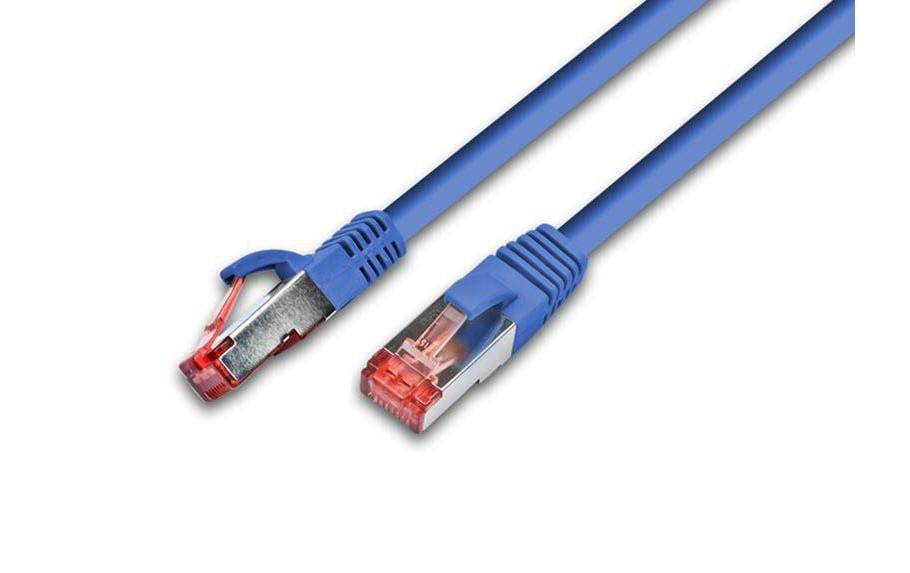 Wirewin Câble patch RJ-45 - RJ-45, Cat 5e, F/UTP, 0.5 m, Bleu
