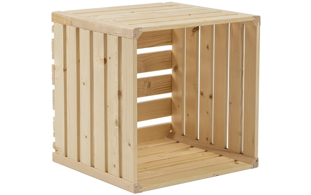 Holz Zollhaus Caisse au bois A 35 x 35 cm Bois suisse
