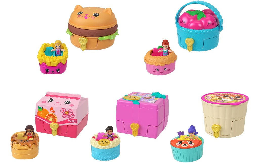 Polly Pocket Takeout Reveal assorti
