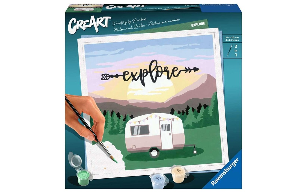 Ravensburger Peinture avec chiffres CreArt: Explorer