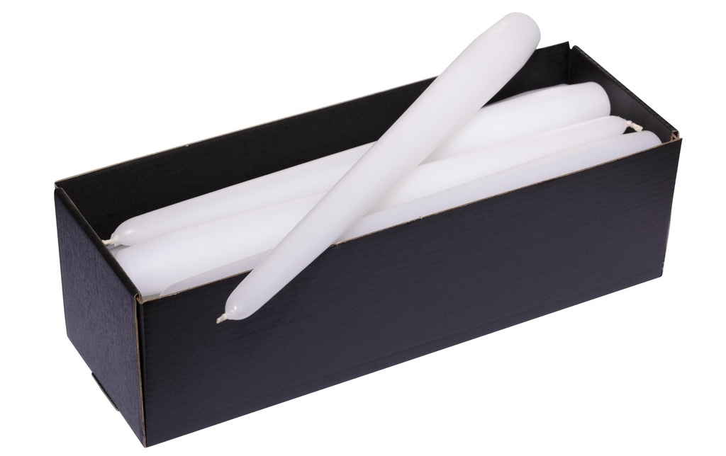 Herzog Kerzen AG Bougie Etoile Ø 2.5 cm Blanc, 16 pièces