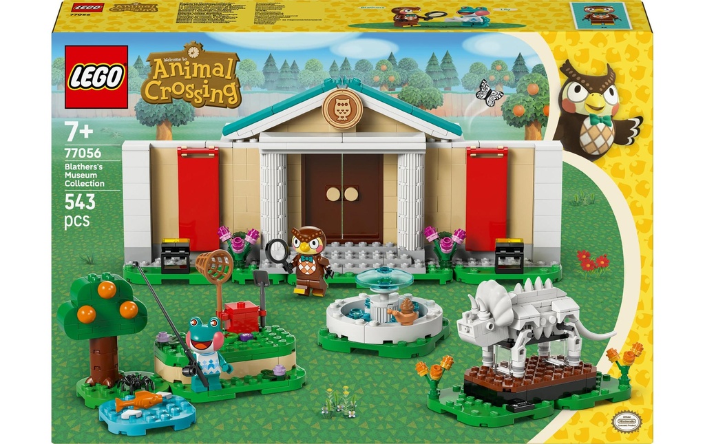 LEGO® Animal Crossing La collection du musée d'Eugène 77056