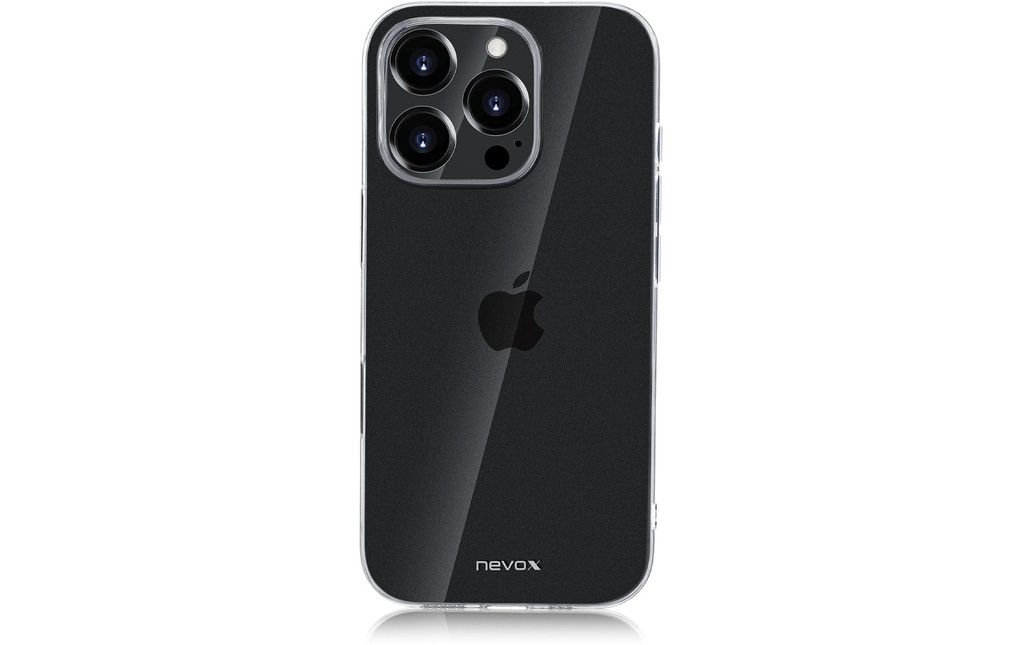 Nevox Coque arrière StyleShell Flex iPhone 16 Pro Transparent