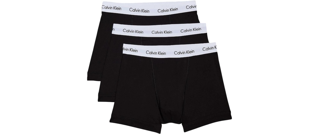 Calvin Klein Wäsche 3P Trunk Noir, S