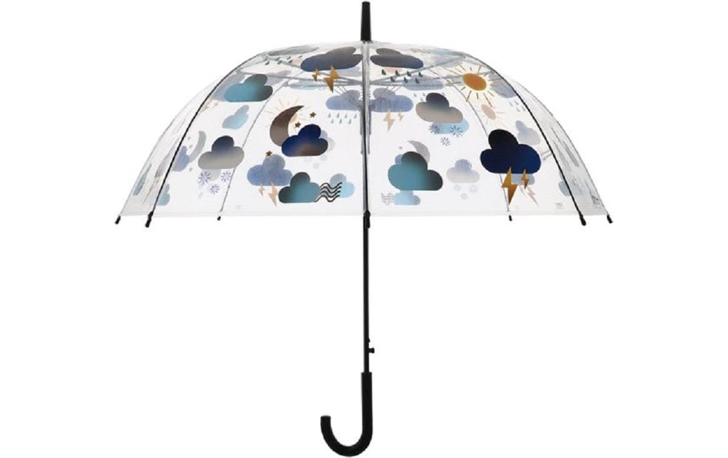 Esschert Design Parapluie Météo Transparent