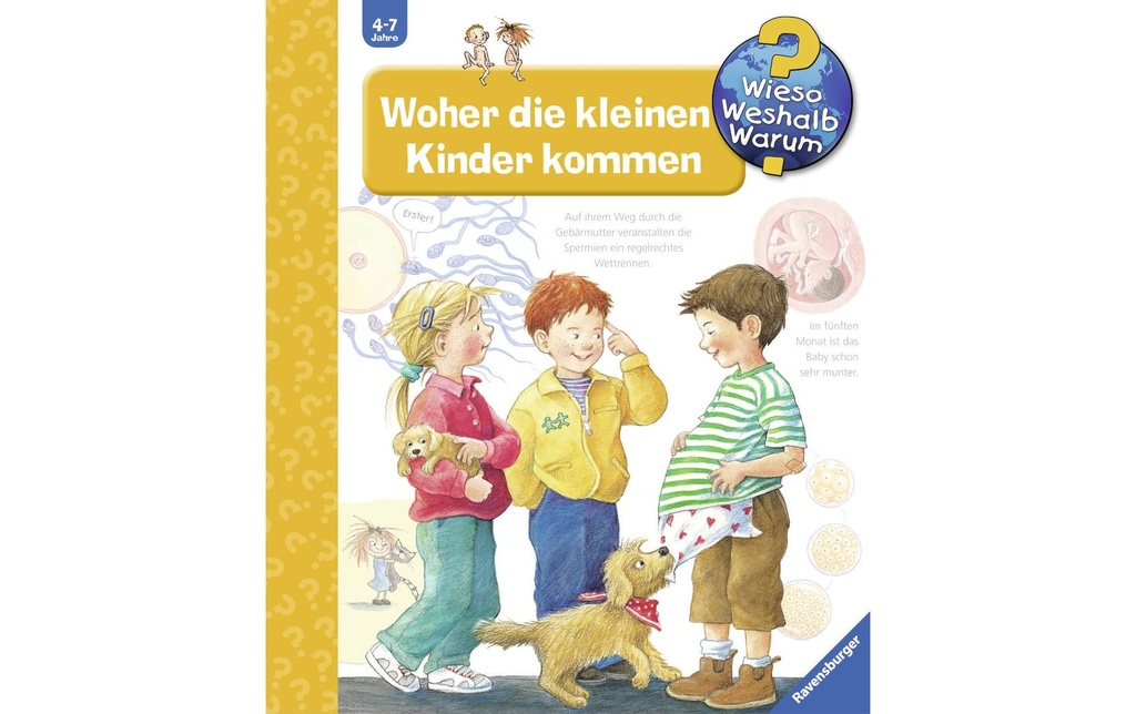 Ravensburger Livres pratiques pour enfants WWW Woher die kleinen Kinder kommen