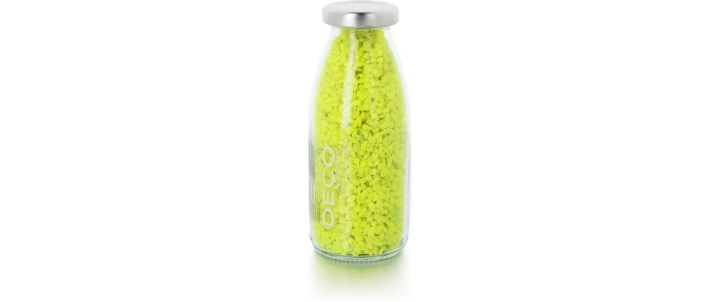 balthasar Granulés de décoration en bouteille 250 ml, Jaune fluo