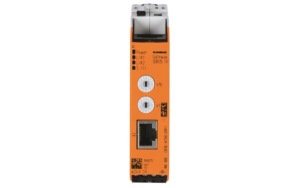 KUNBUS Modulare Gateway Sercos III Extension
