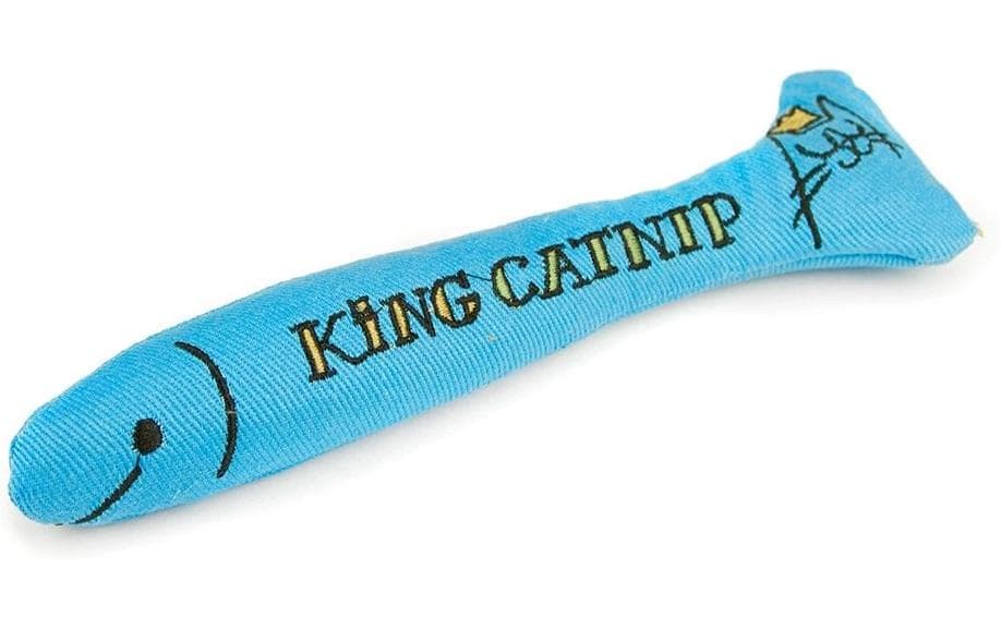 King Catnip Jouet pour chat Sardine 21 x 3.5 x 6 cm