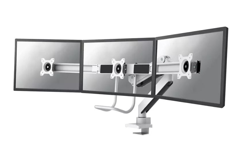 NEOMOUNTS Bras pour écran NM-D775DX3WHITE jusqu’à 6 kg – Blanc