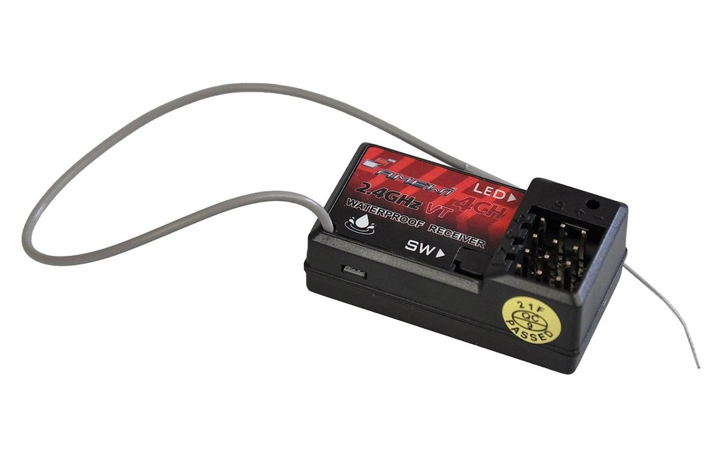 Amewi Récepteur RXC4, 4 canaux 2.4 GHz