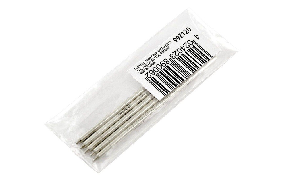 Troika Mine de crayon pour PIP20 et PIP22 moyen (M), Noir