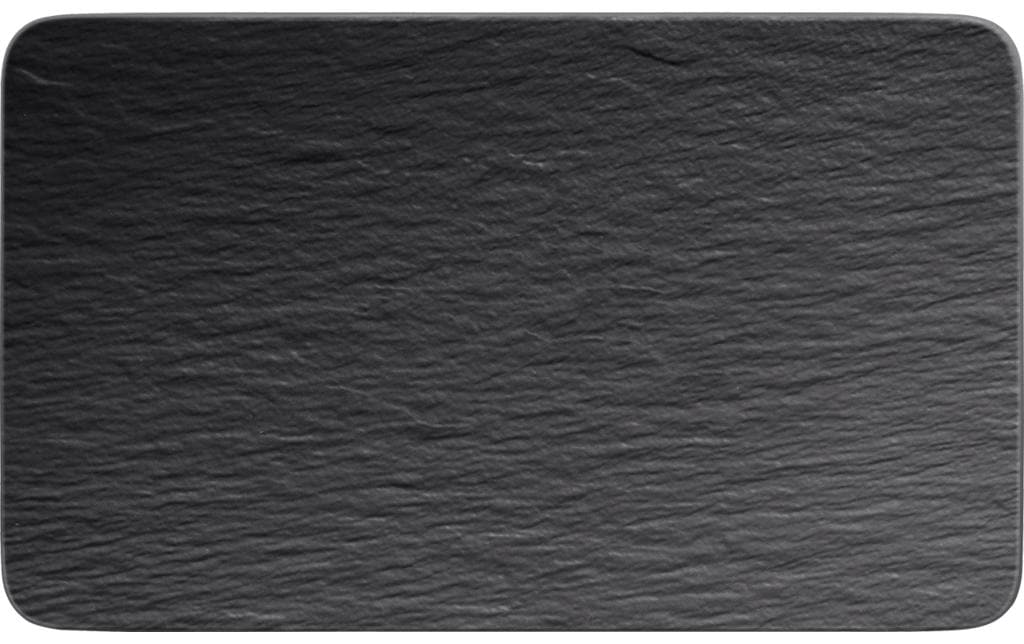 Villeroy & Boch Assiette non décorative Manufacture Rock 1 Pièce/s, Noir