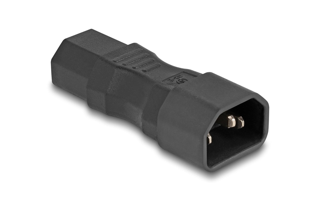 Delock Fiche adaptateur IEC60320 C13 - C14, droit