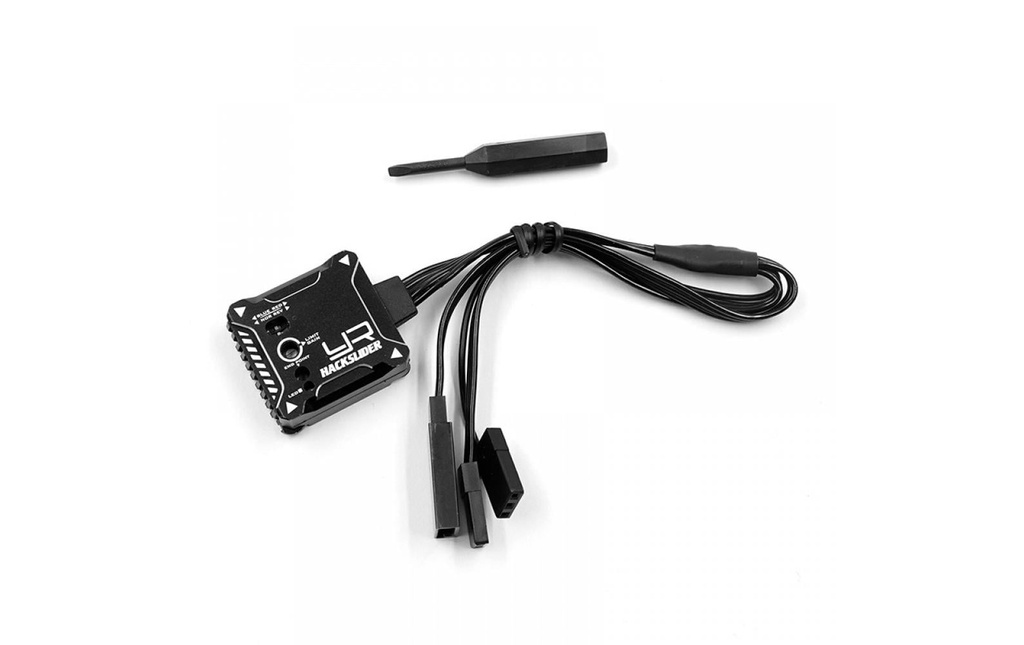 Yeah Racing Hackslider Drift Tuned Gyro, Noir