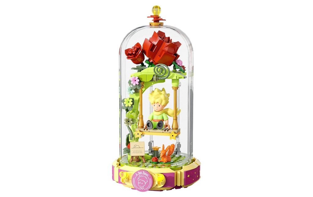 Pantasy Le petit prince Eternity Series Kit de construction Rose Swing