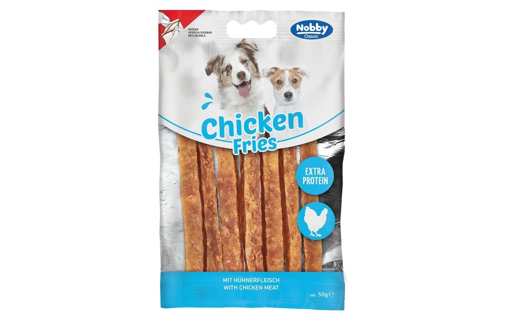 Nobby Friandise StarSnack Classic Chicken Fries, 50 g