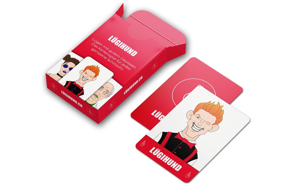 Buchzentrum Jeux de cartes Lügihund