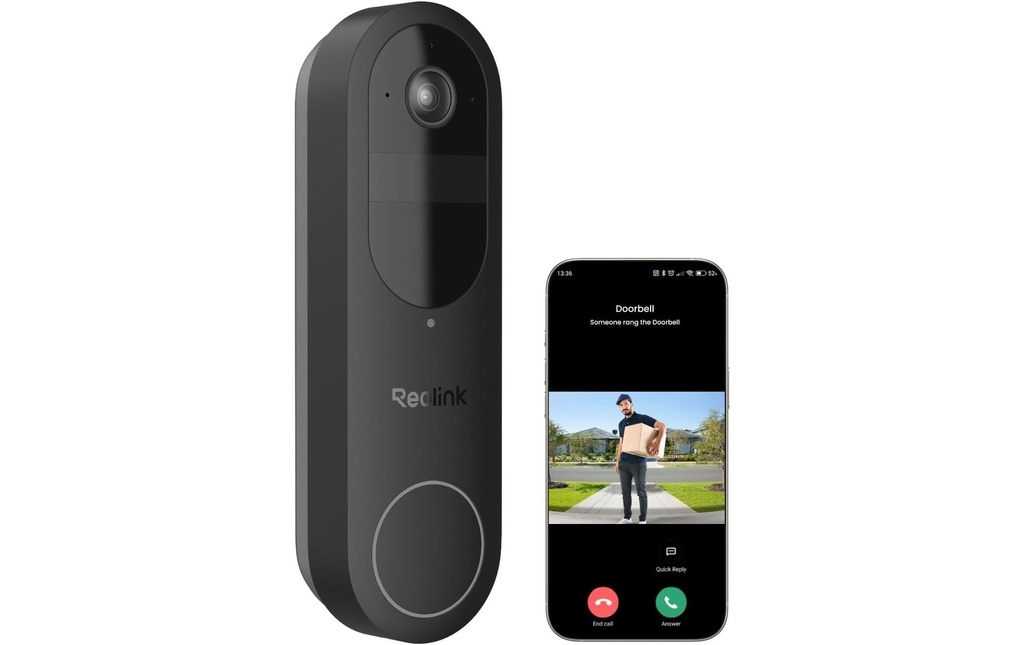 Reolink D340B 2K+ Doorbell vidéo WiFi