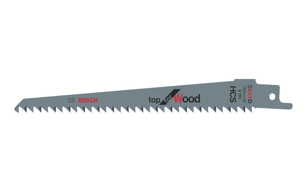 Bosch Professional Lame de scie sabre S 644 D Top for Wood, 5 pièces