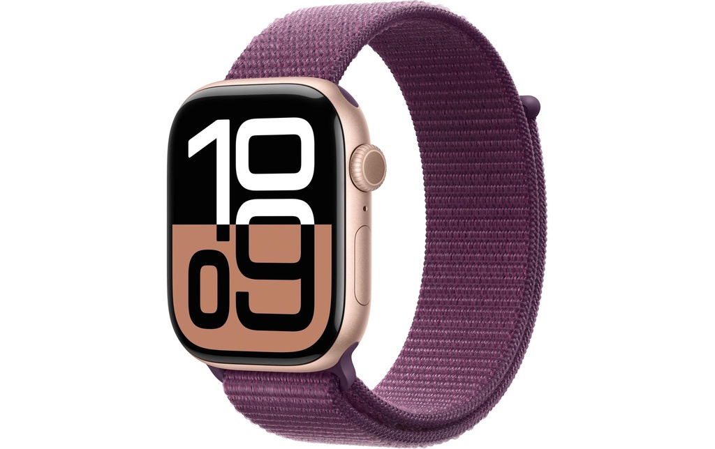 Apple Watch Series 10 46 mm Alu or rose Loop Plum