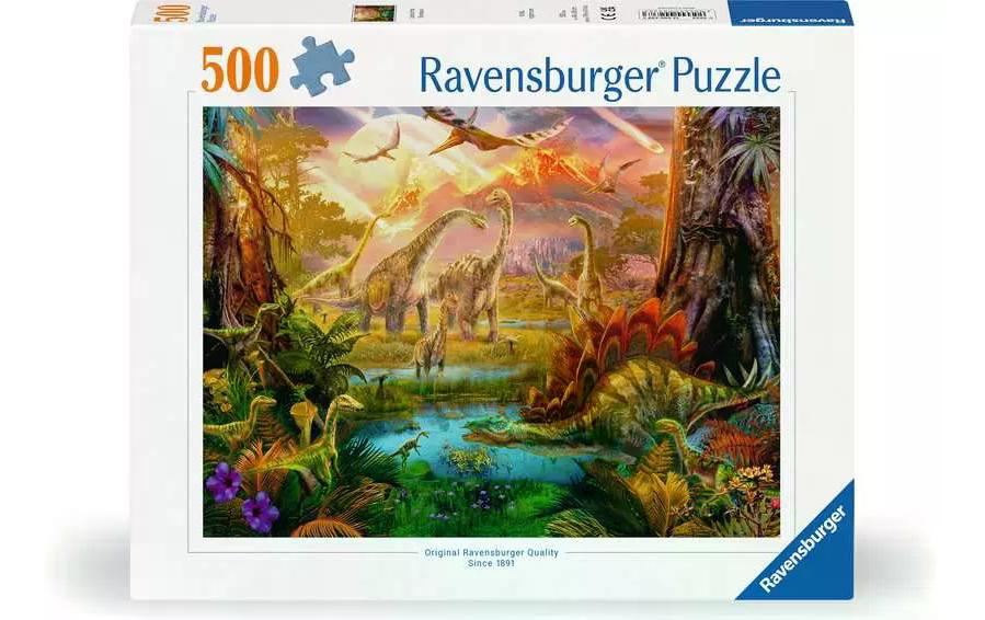 Ravensburger Puzzle Au pays des dinosaures