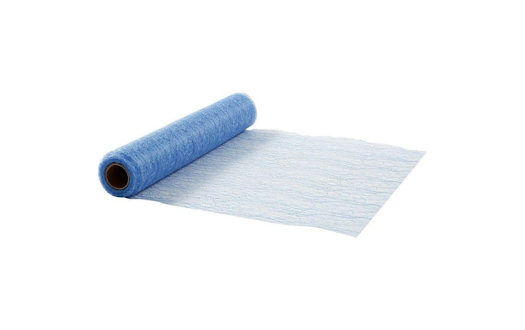 Creativ Company Chemin de table Réseau 30 cm x 1000 cm, Bleu
