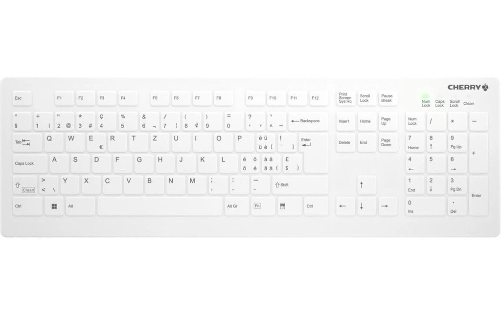 Active Key AK-C8112 Medical Keyboard Wireless Entièrement scellé IP68