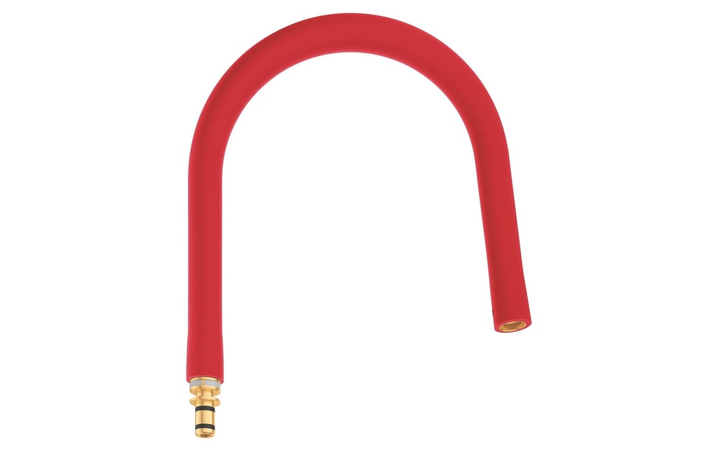 GROHE Tuyau de cuisine GROHFlexx 22 cm, rouge