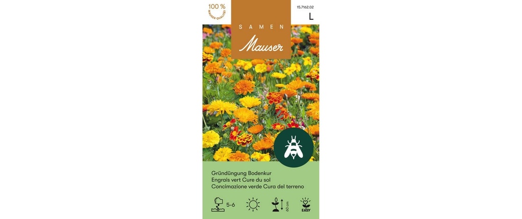 Samen Mauser Engrais vert Cure du sol 50 g