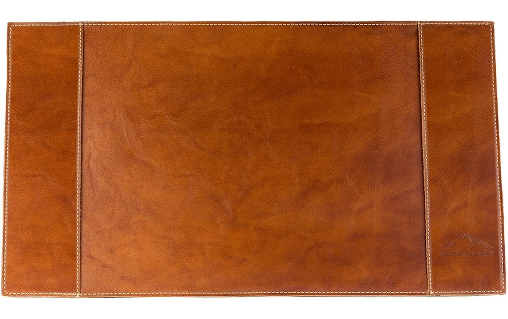 Alpenleder Sous-main Tyrol 68 x 45 cm, Cognac