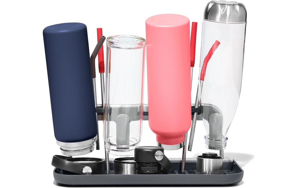 Oxo Good Grips Egouttoir pour bouteilles d'eau 16 x 31 cm