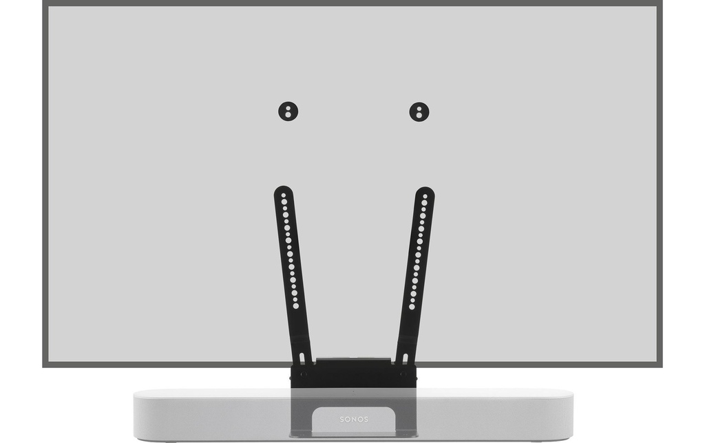 Flexson Supports mural Adapter Sonos Beam, noir