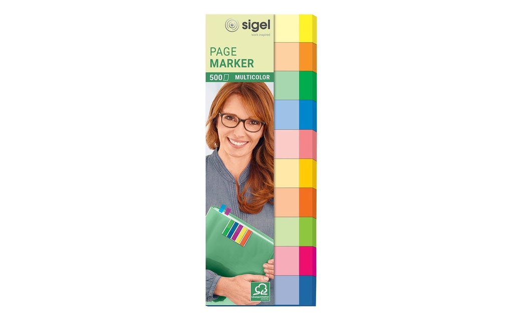 SIGEL Notes adhésives Multic.150x50 (500 pces)