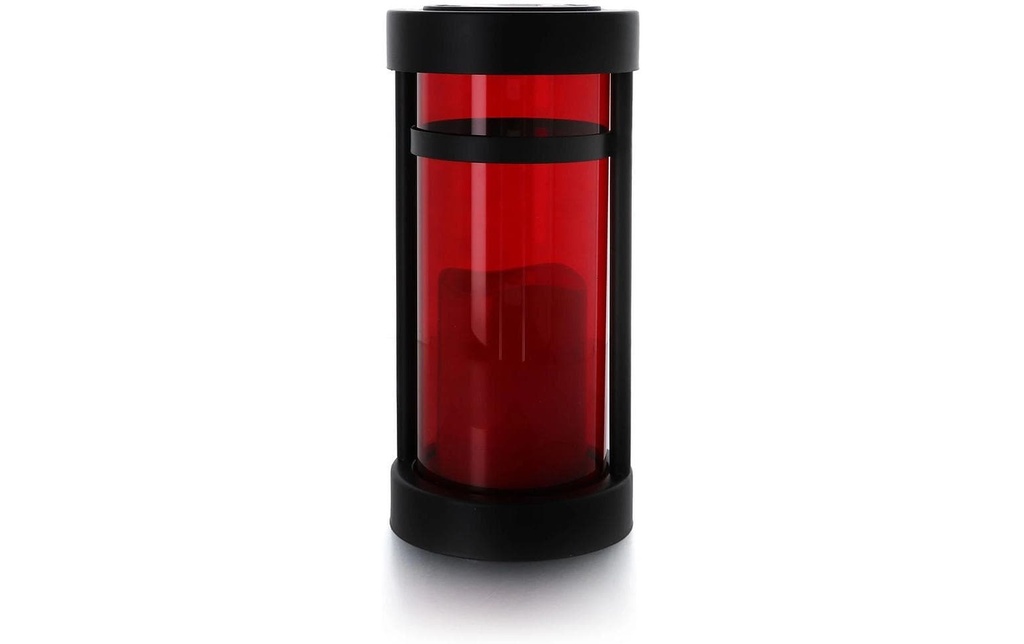 balthasar Lanterne funéraire solaire LED Arimo, rouge
