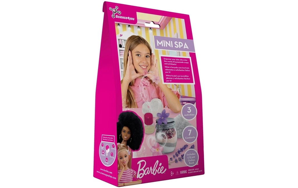 Science4you Boîtes d’expérimentation Kit spa Barbie