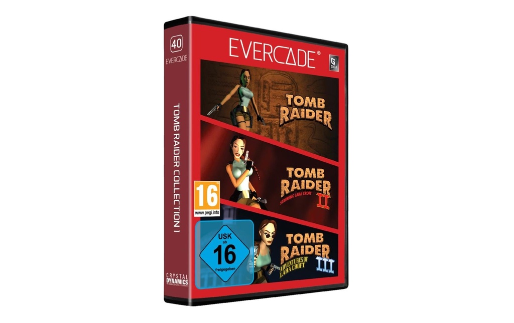 Blaze Evercade Tomb Raider Collection 1 (Boîte)