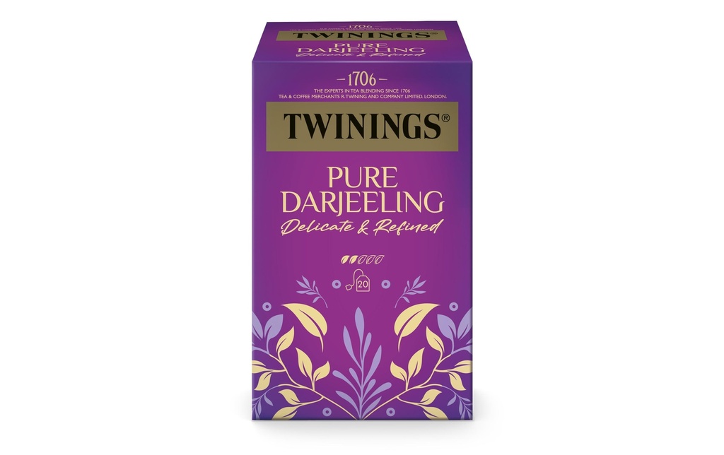 Twinings Sachet de thé Pure Darjeeling 20 pièces