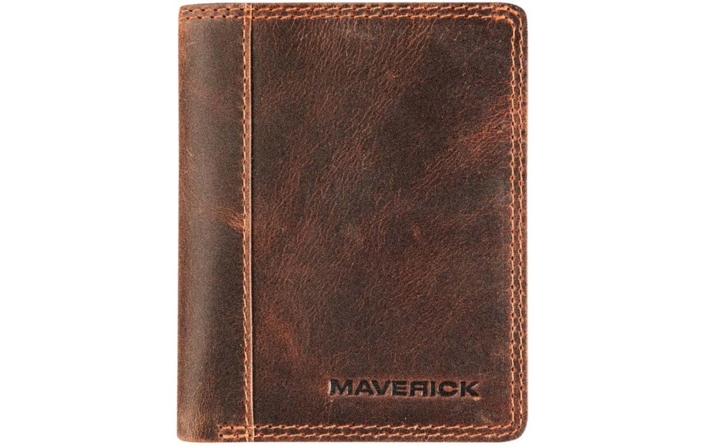Maverick Portefeuille Original 8 x 10.2 cm, marron