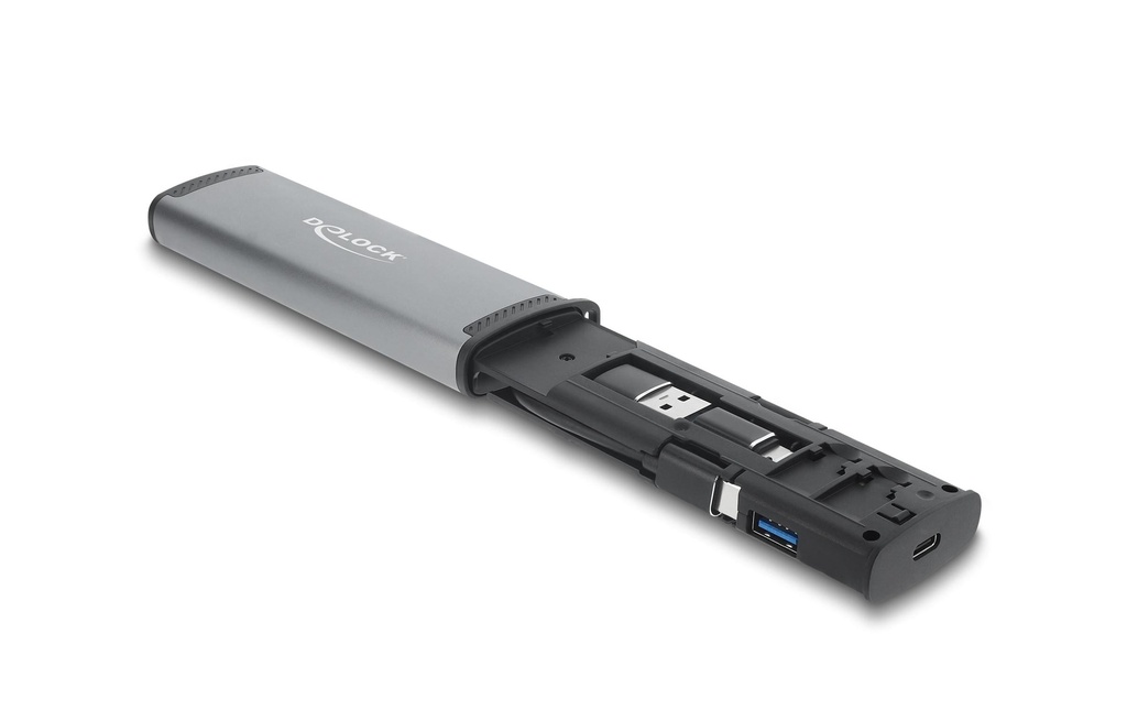 Delock Card Reader Extern USB-C 5 Gbps pour SD et Micro SD