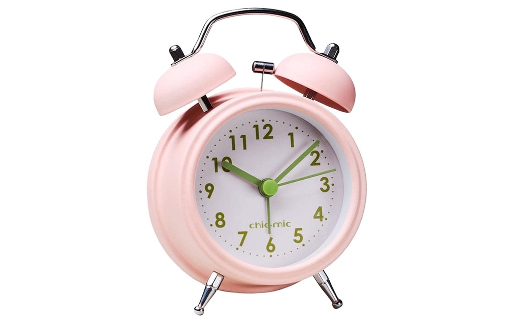 Chic Mic Réveil classique Doux rêves Rose