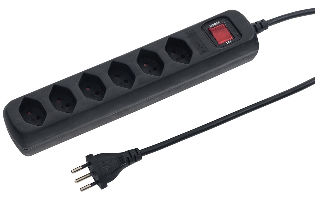 STEFFEN Bloc multiprises POWER EASY 6x T13